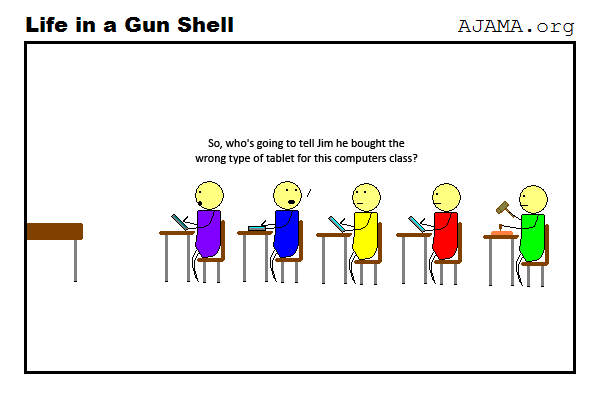 The wrong type of tablet